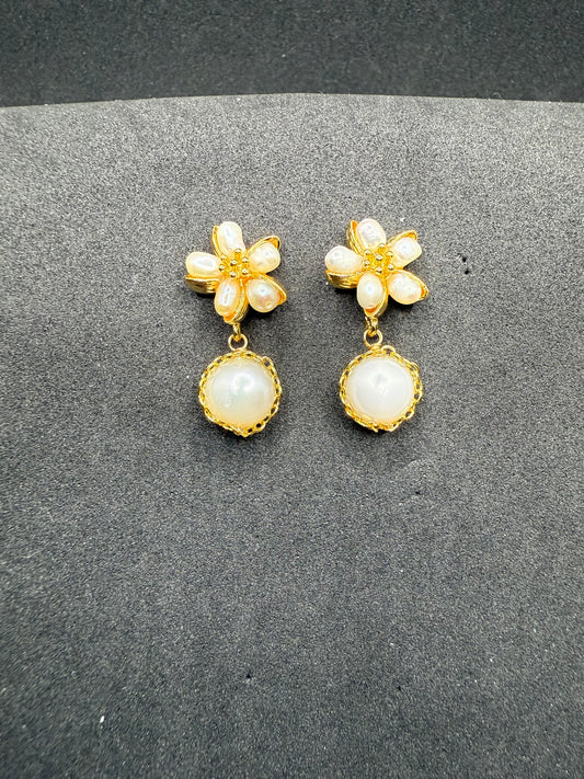 Blossom Pearl Earrings