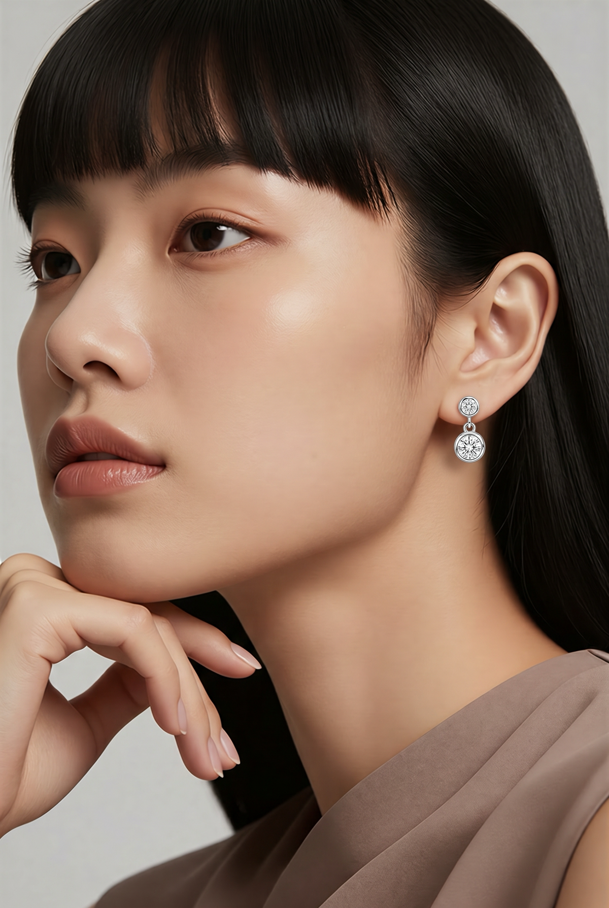 Lumi Duo Drop Studs