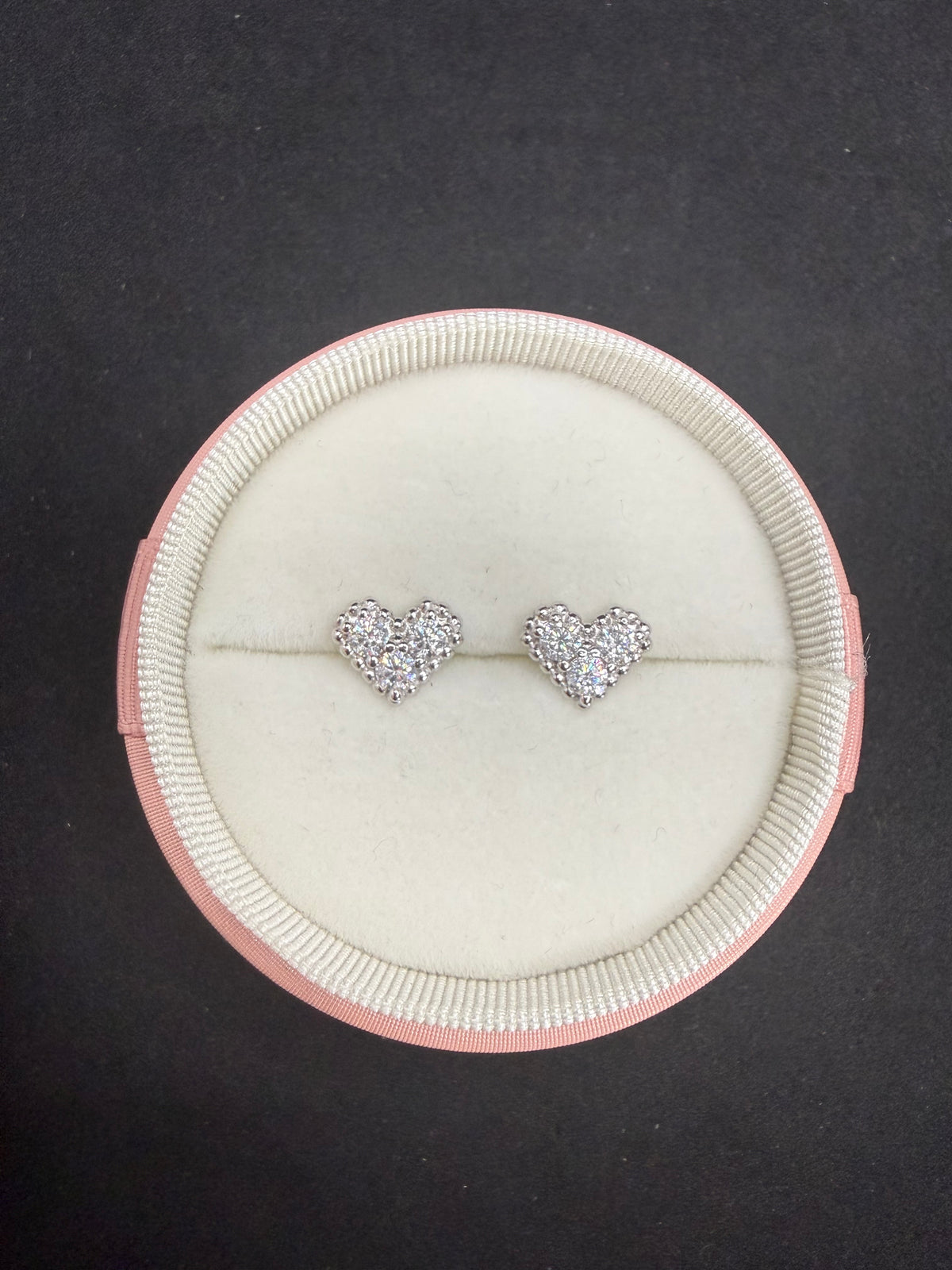 Mila Heart Studs