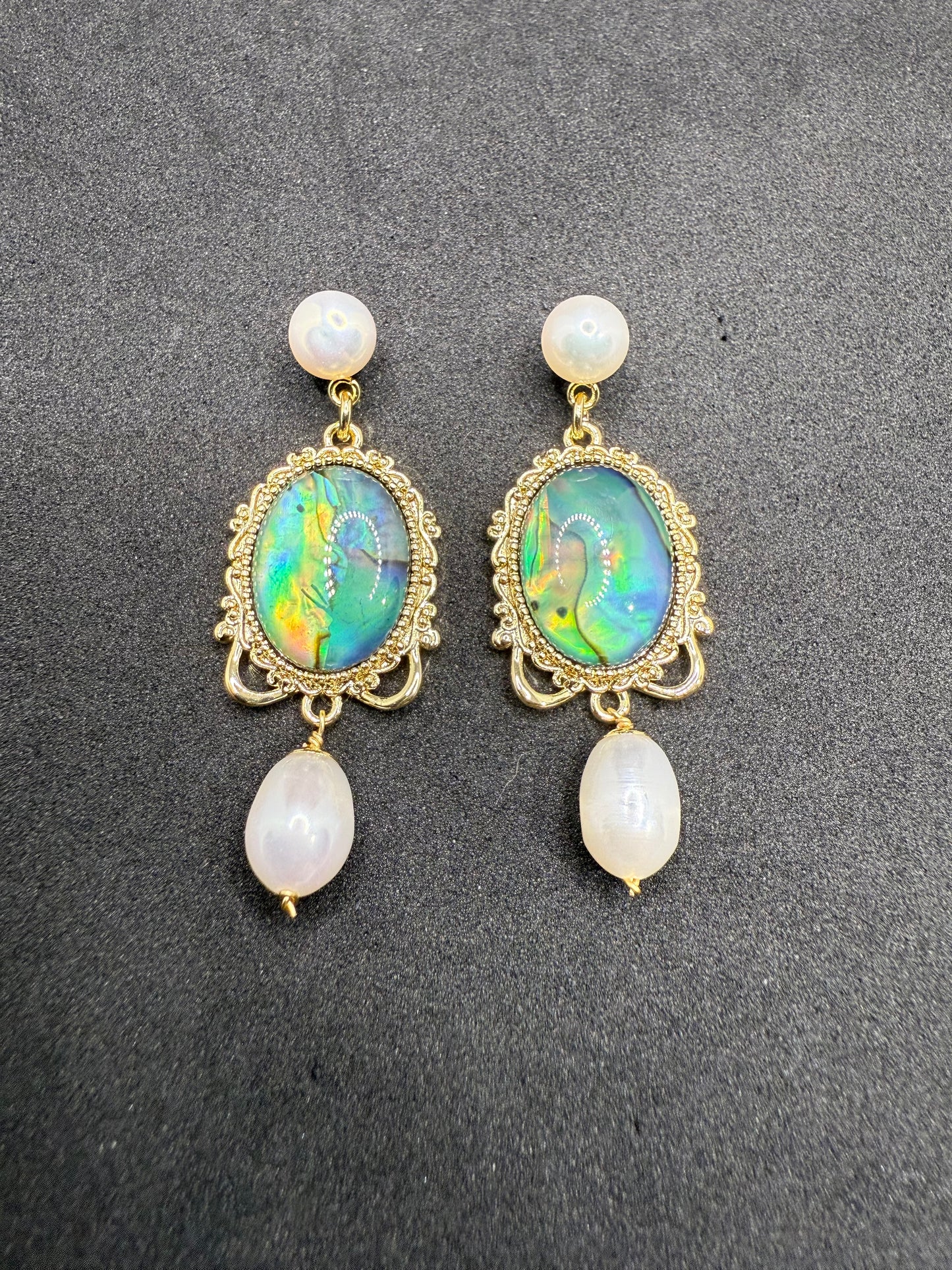 Ocean Wave Earrings