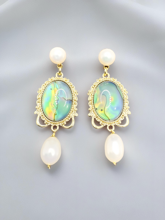 Ocean Wave Earrings