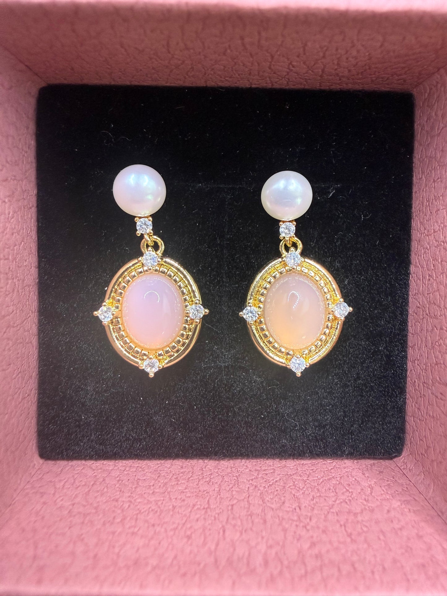 Elowen Agate Earrings