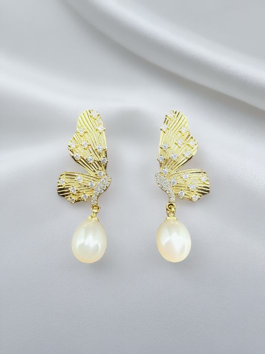 Seraphine Butterfly Earrings