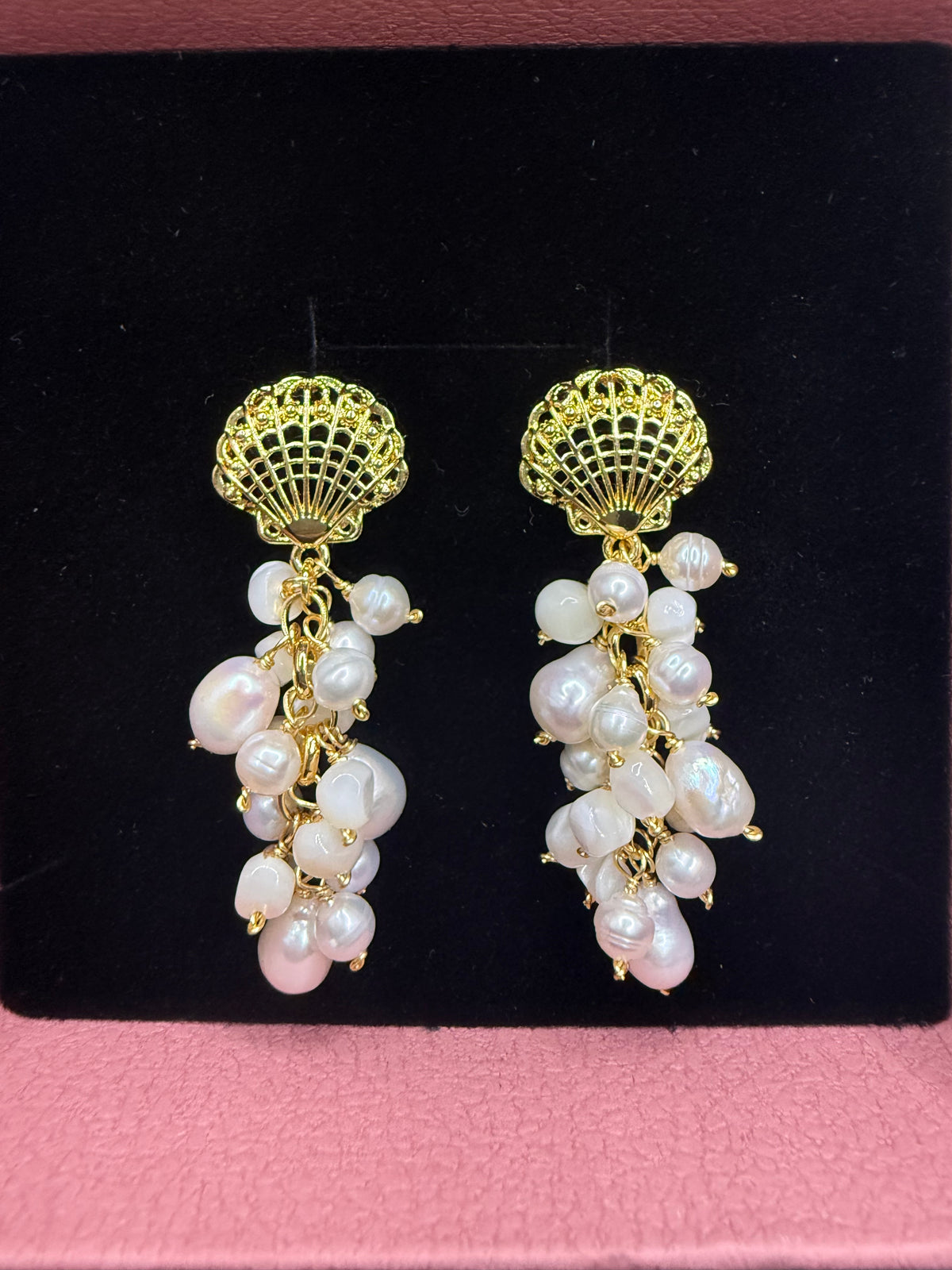 Coralia Shell Earrings
