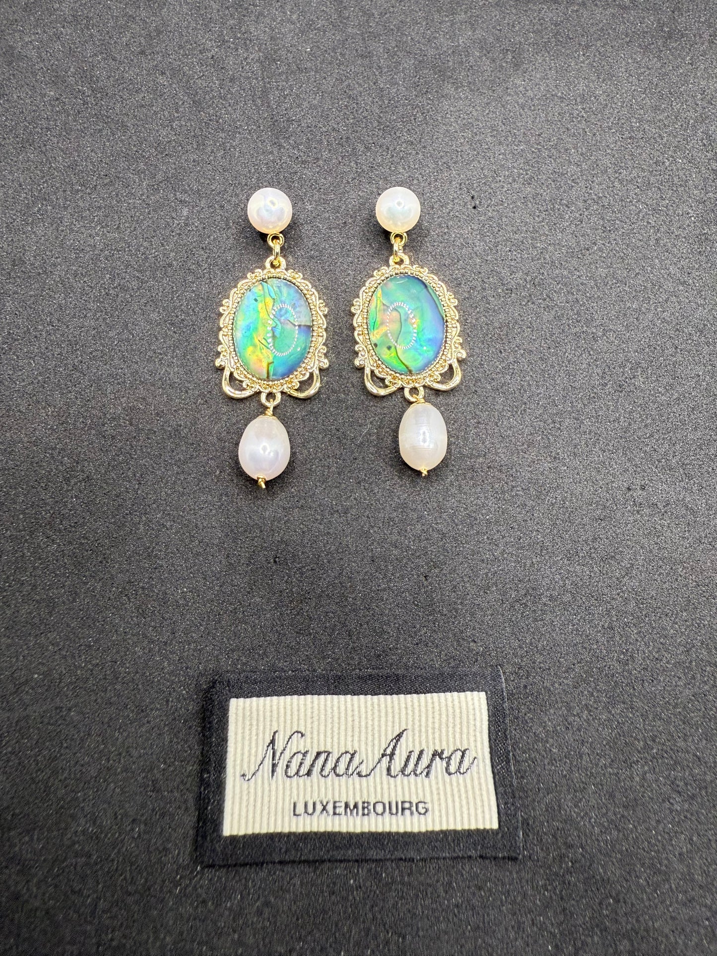 Ocean Wave Earrings