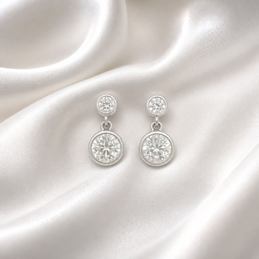 Lumi Duo Drop Studs