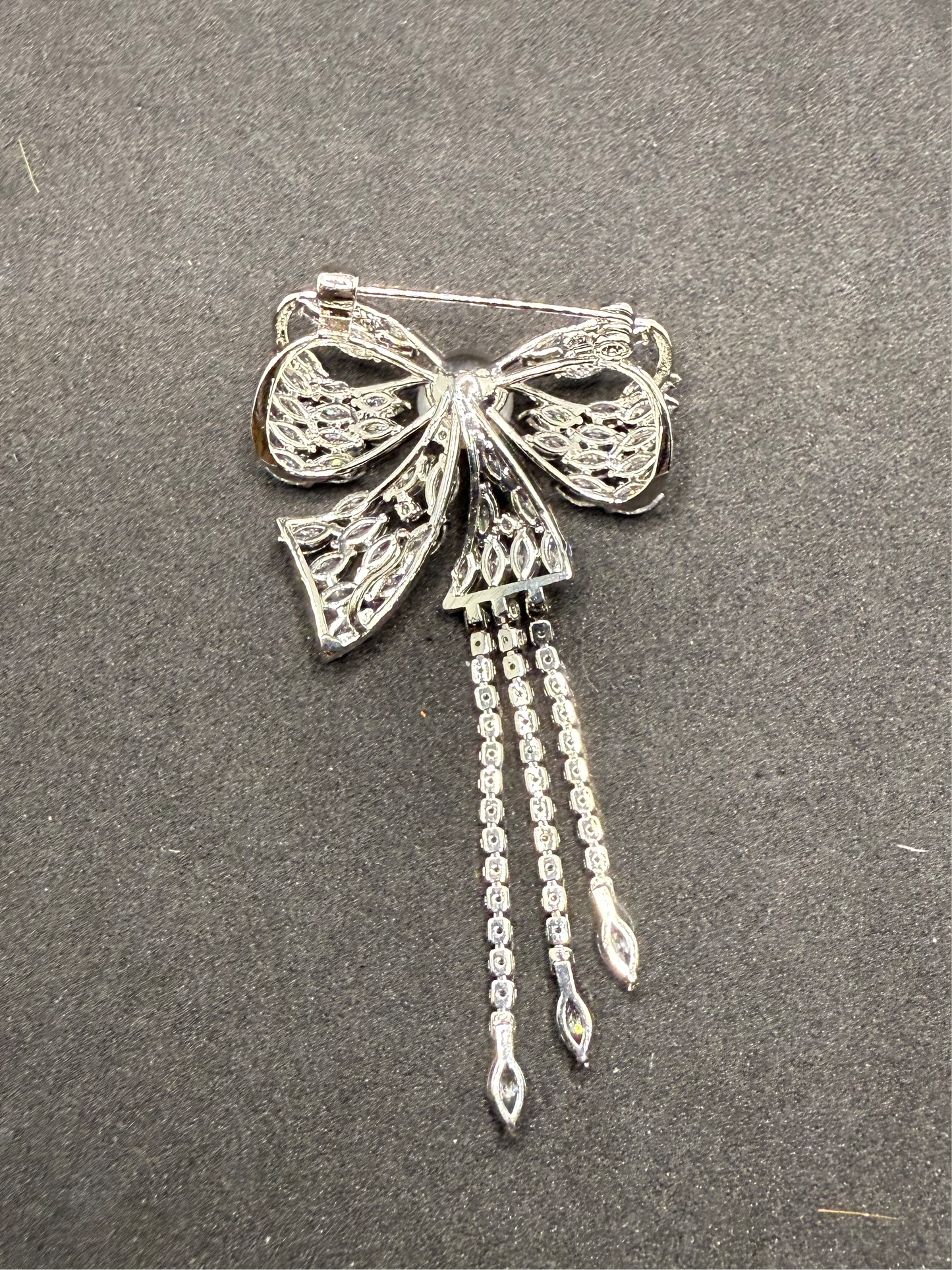 Ethereal Grace Bow Brooch