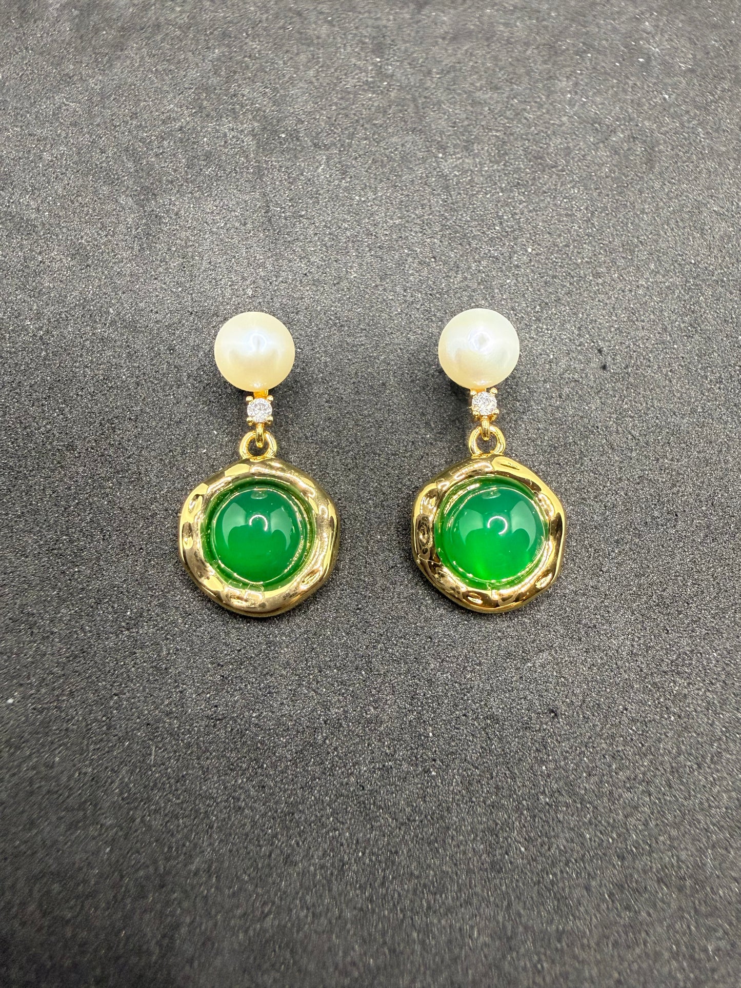 Halo Agate Earrings