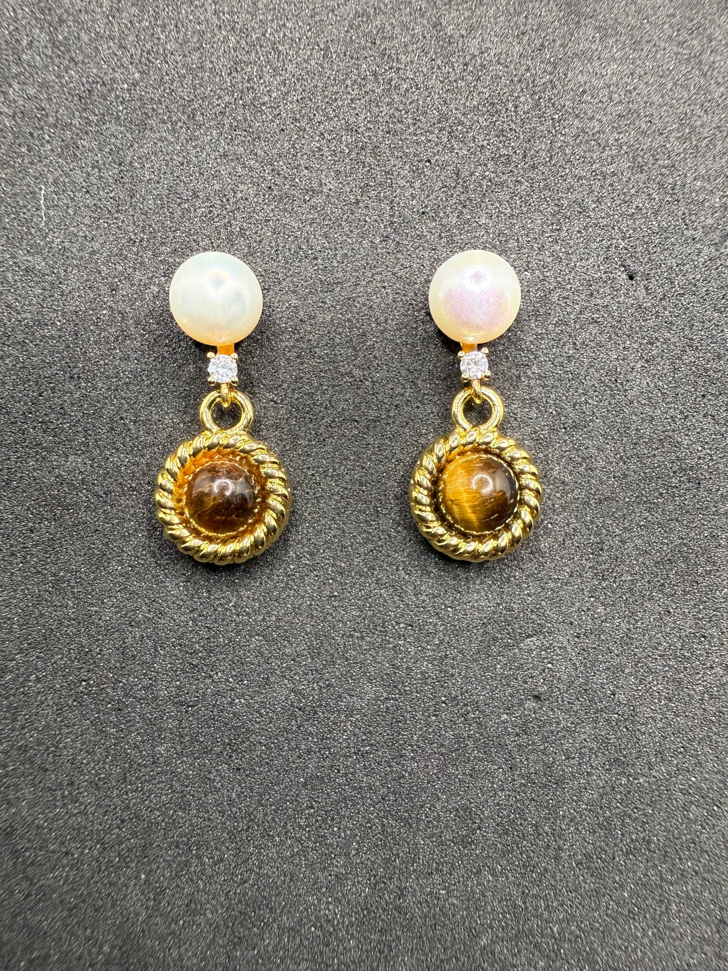 Golden Dusk Earrings