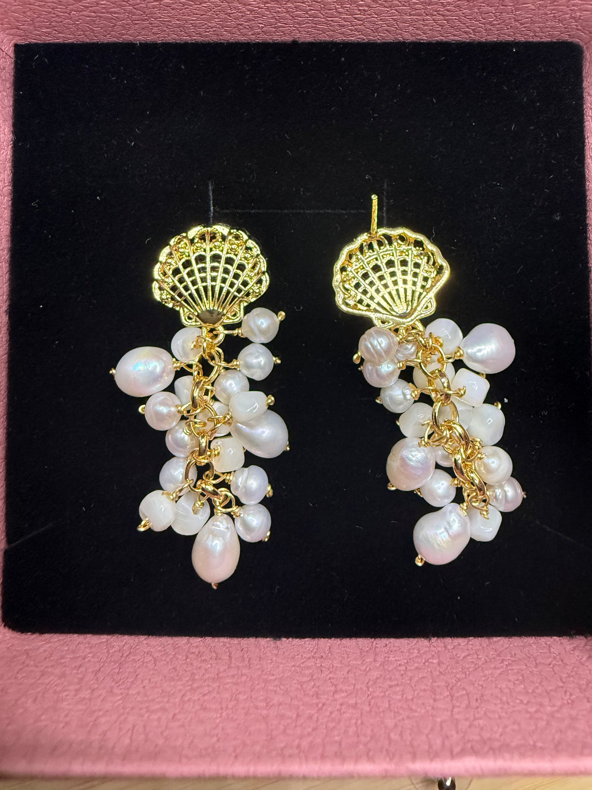 Coralia Shell Earrings