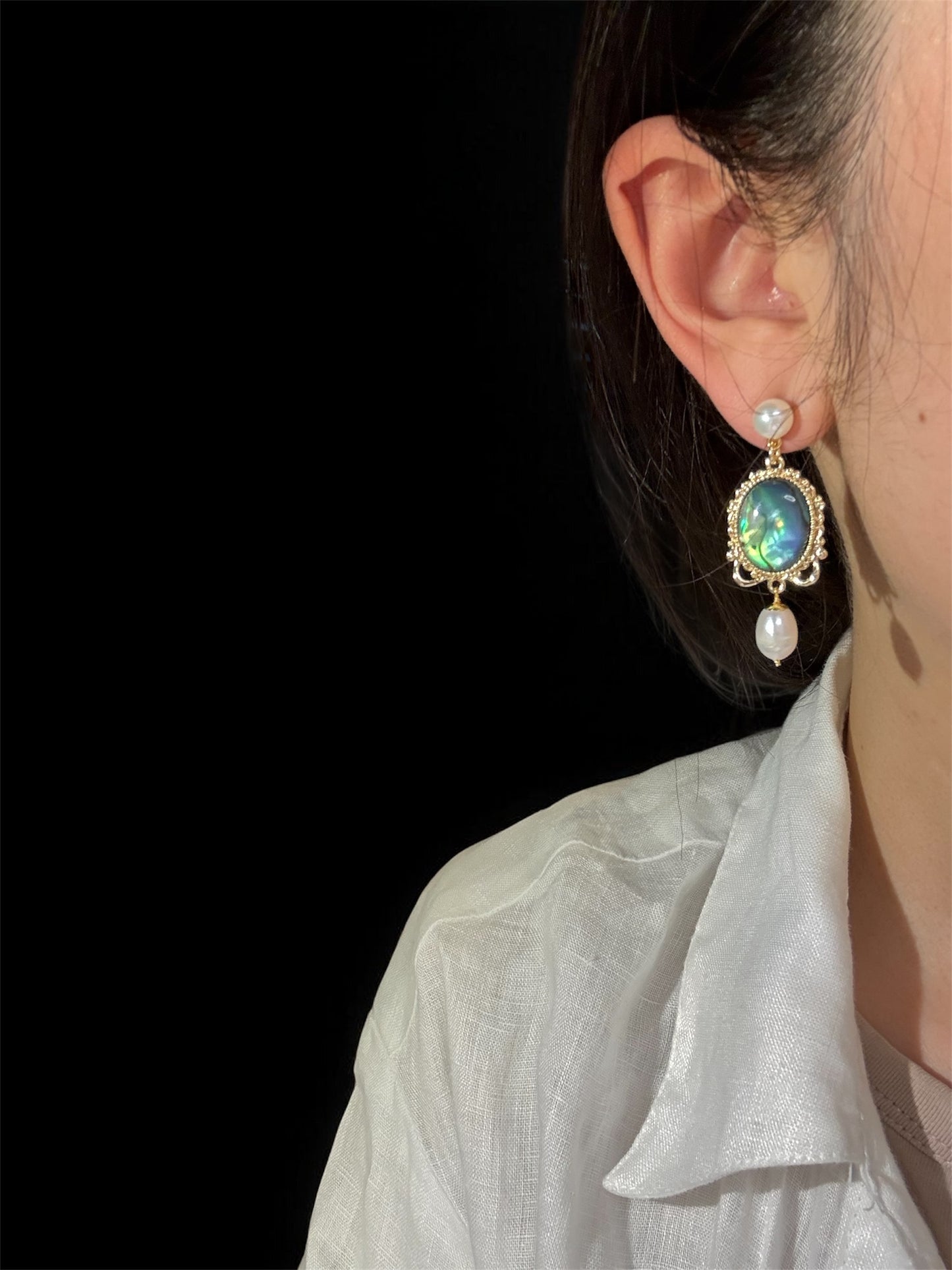 Ocean Wave Earrings