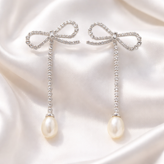 Elise Bow Earrings