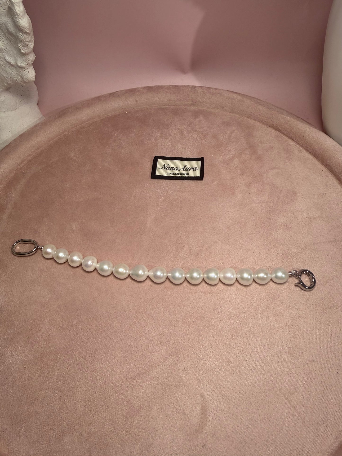 Bracelet perles baroques Orbit Link