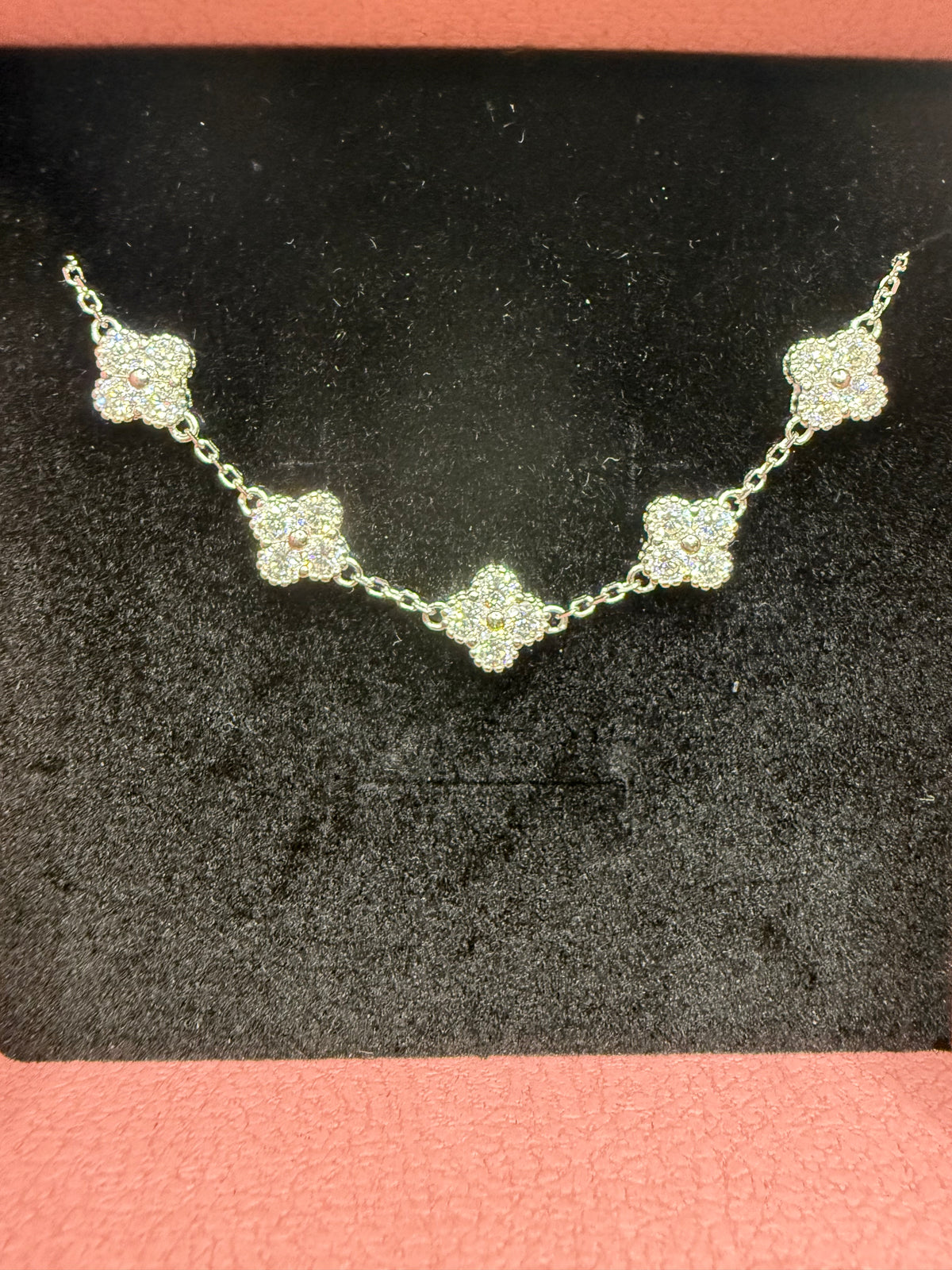 Clover Moissanite Bracelet