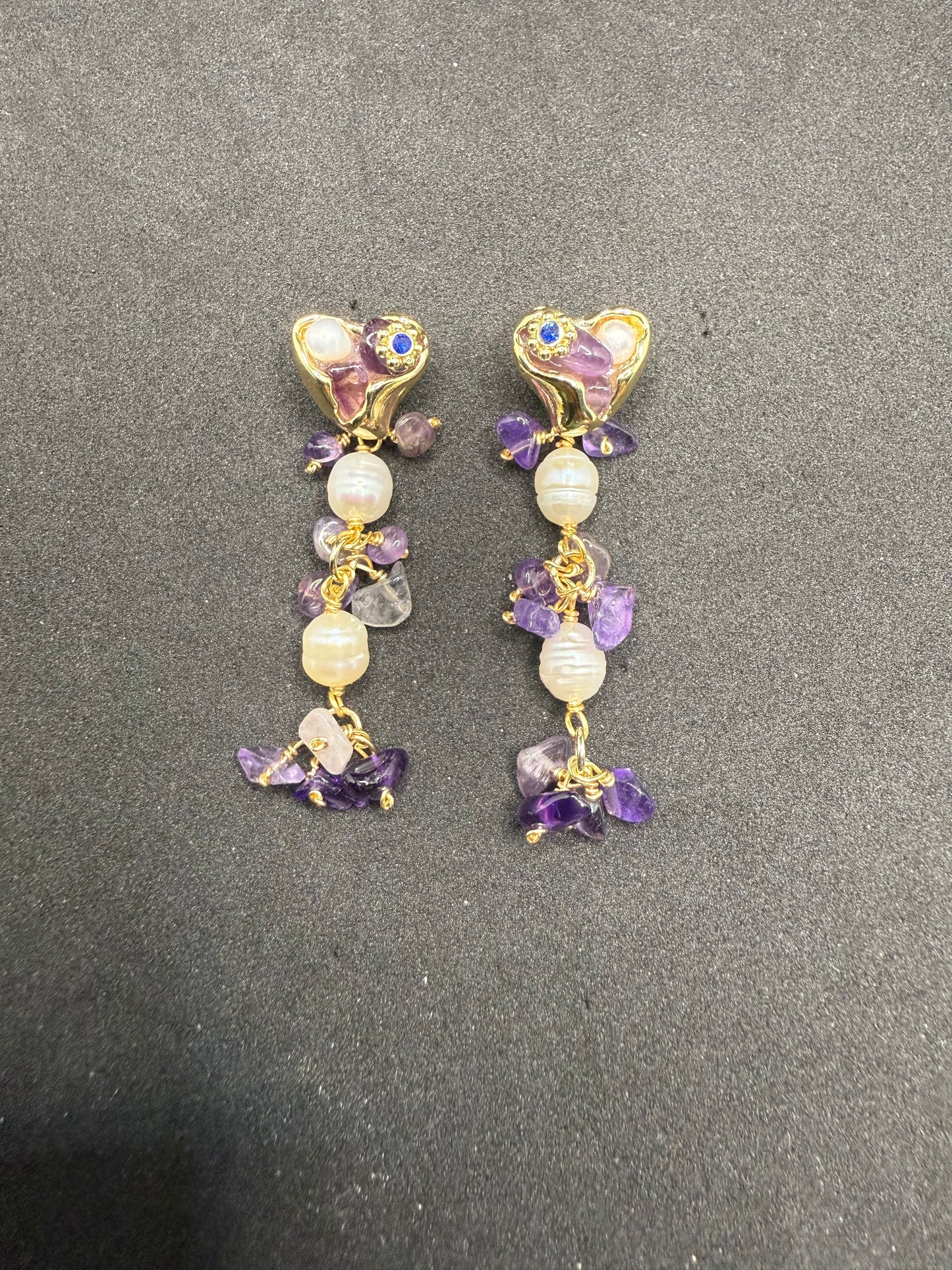 Twilight Amethyst Earrings