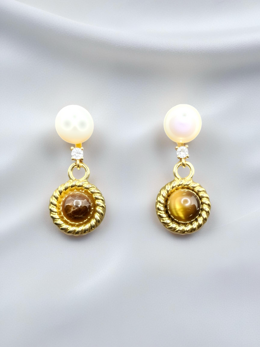 Golden Dusk Earrings