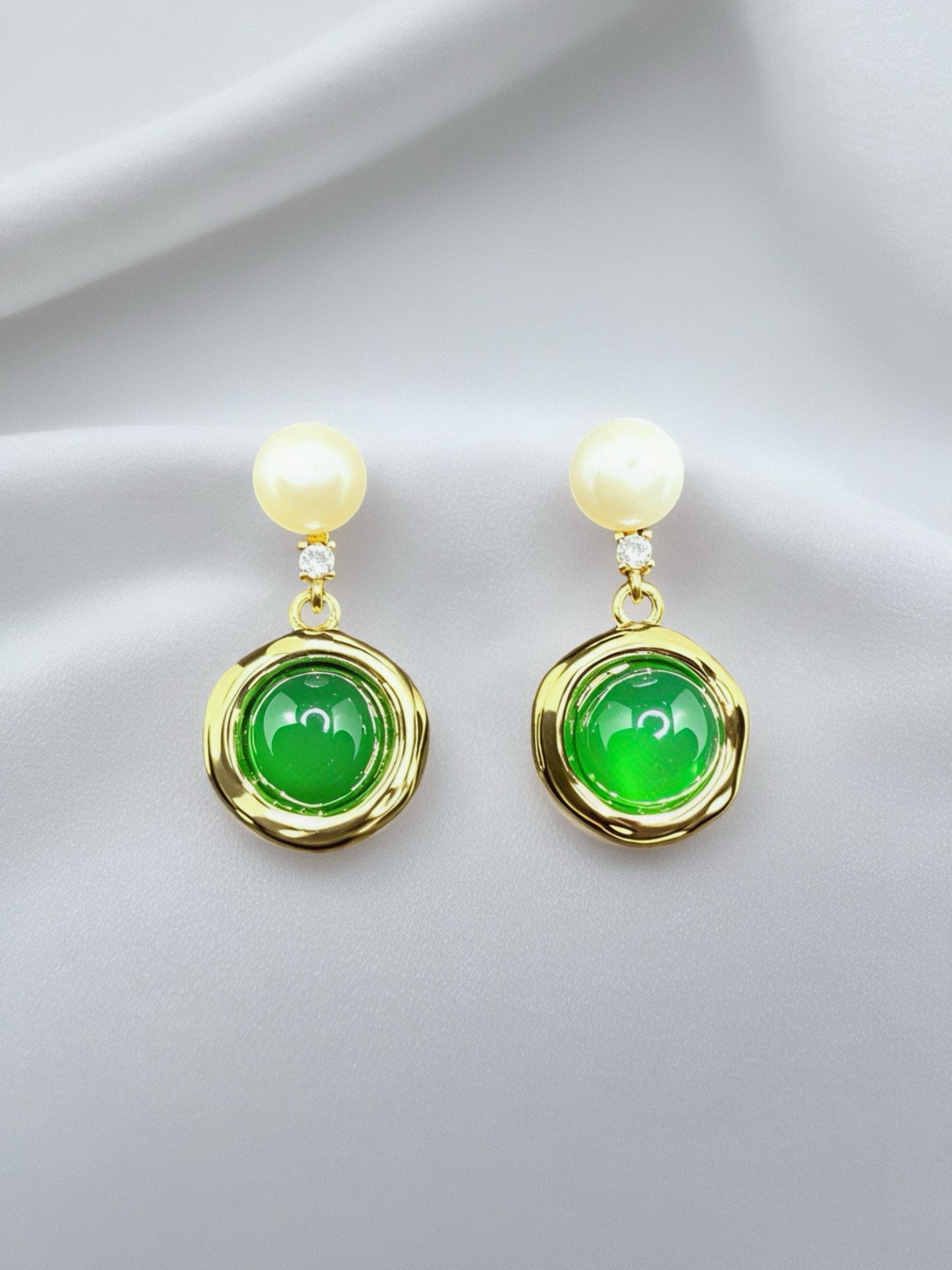 Halo Agate Earrings