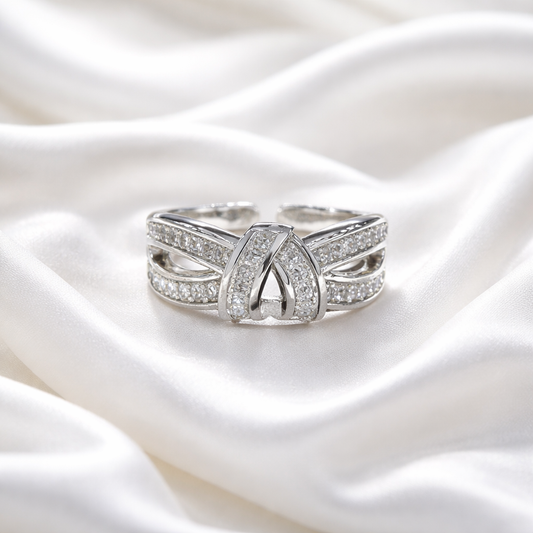 Celeste Knot Ring