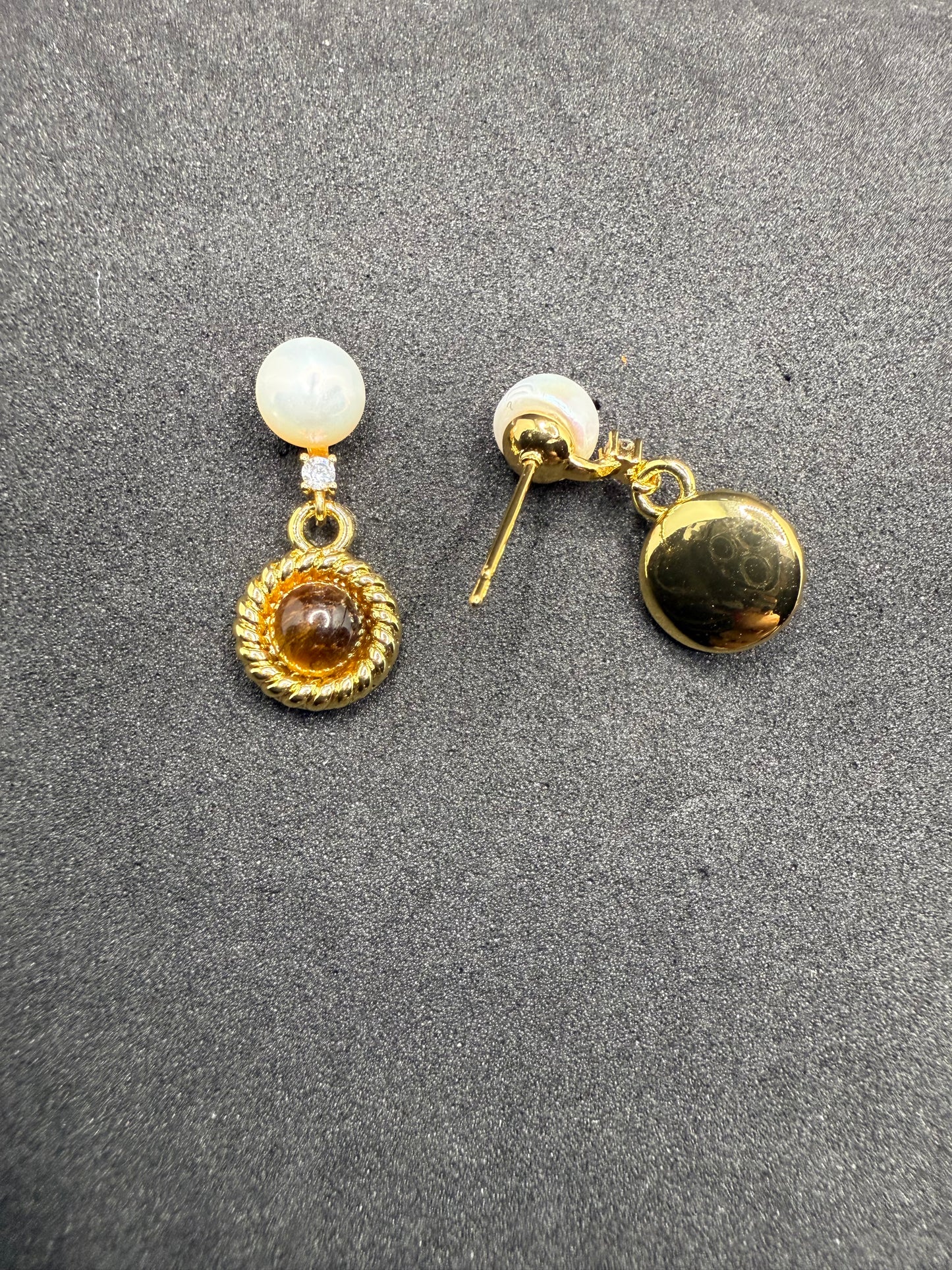 Golden Dusk Earrings