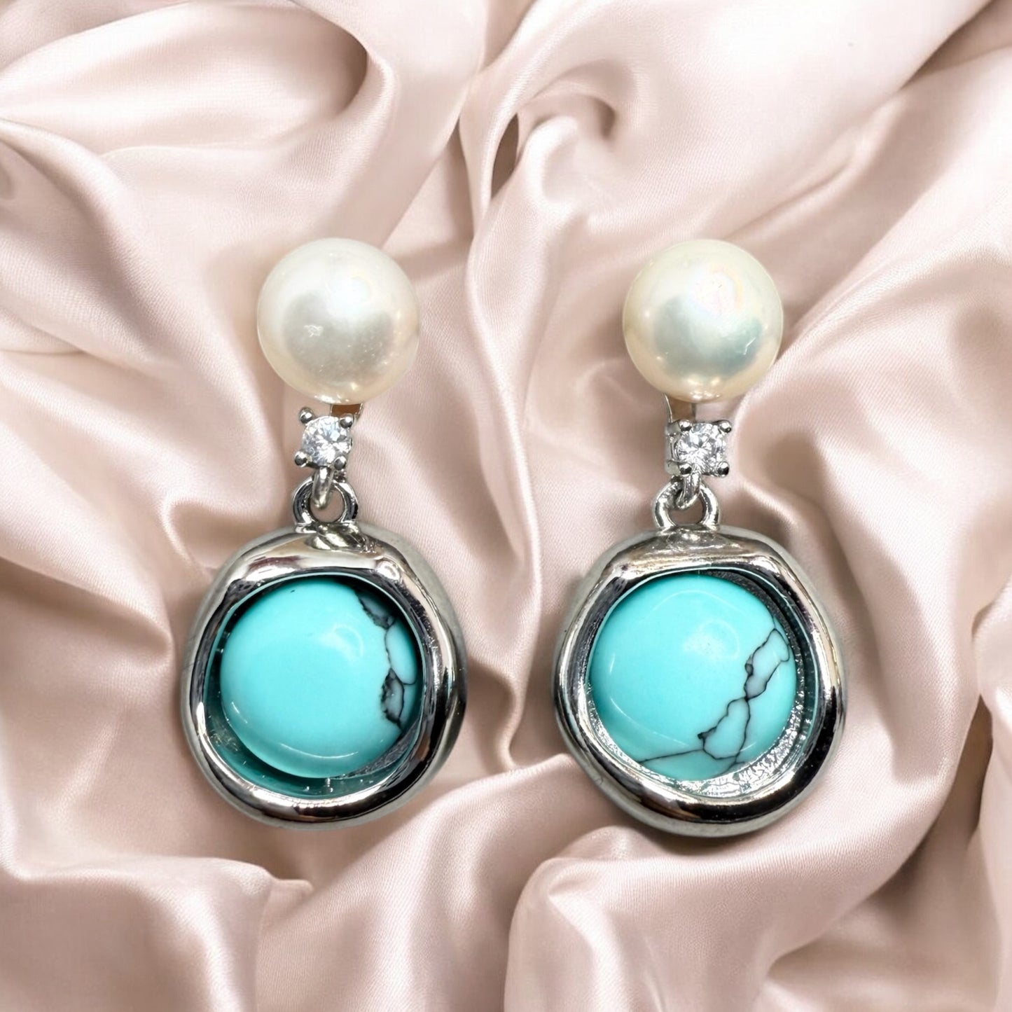 Ocean Whisper Earrings
 - Multicolor