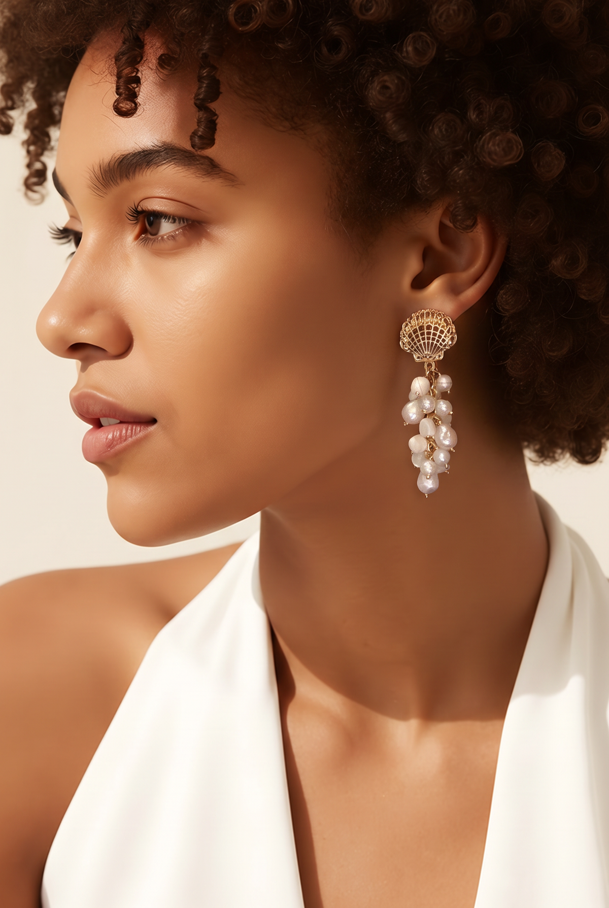 Coralia Shell Earrings