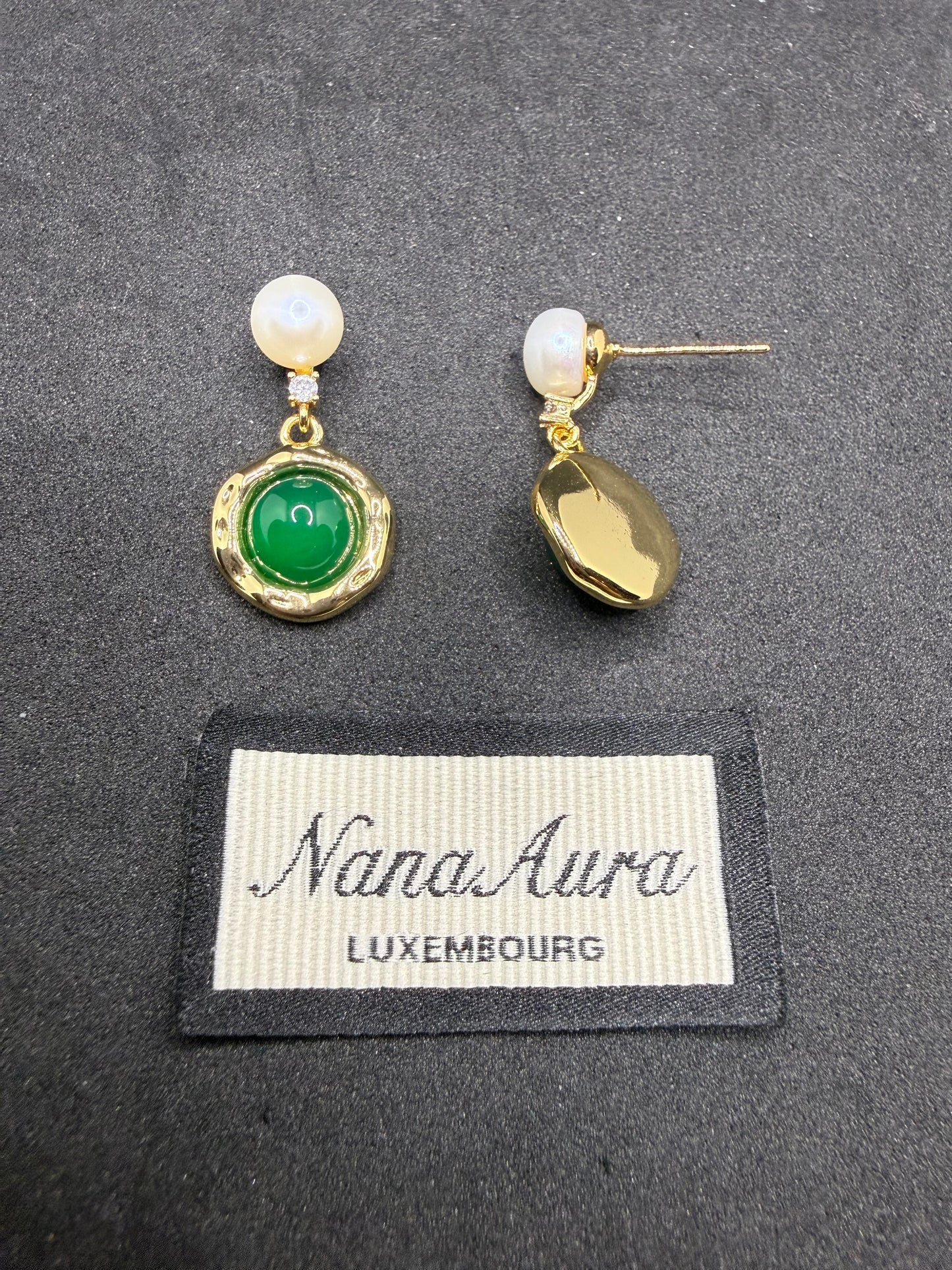 Halo Agate Earrings