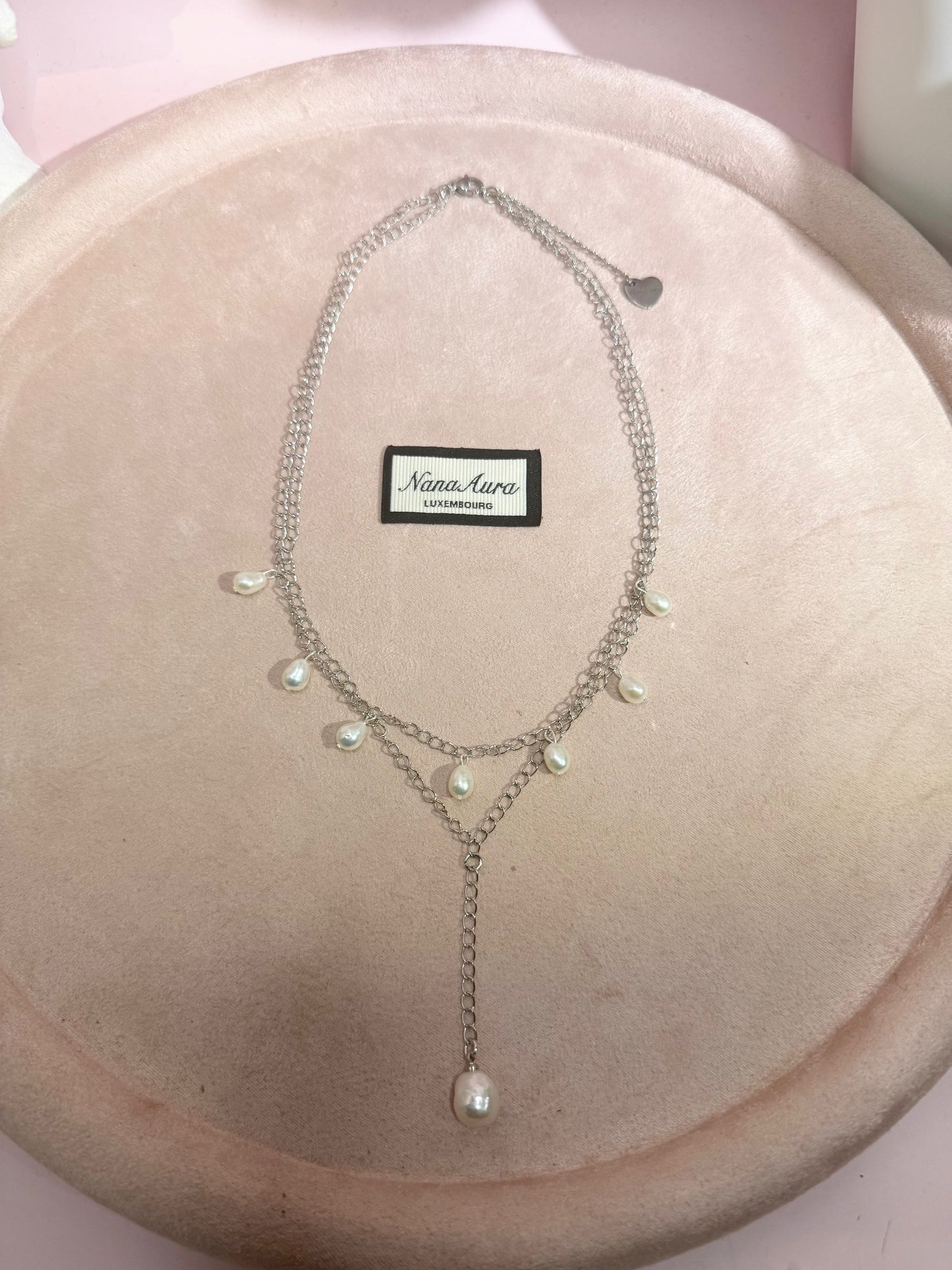 Collier ras-du-cou Maren avec perle en Y