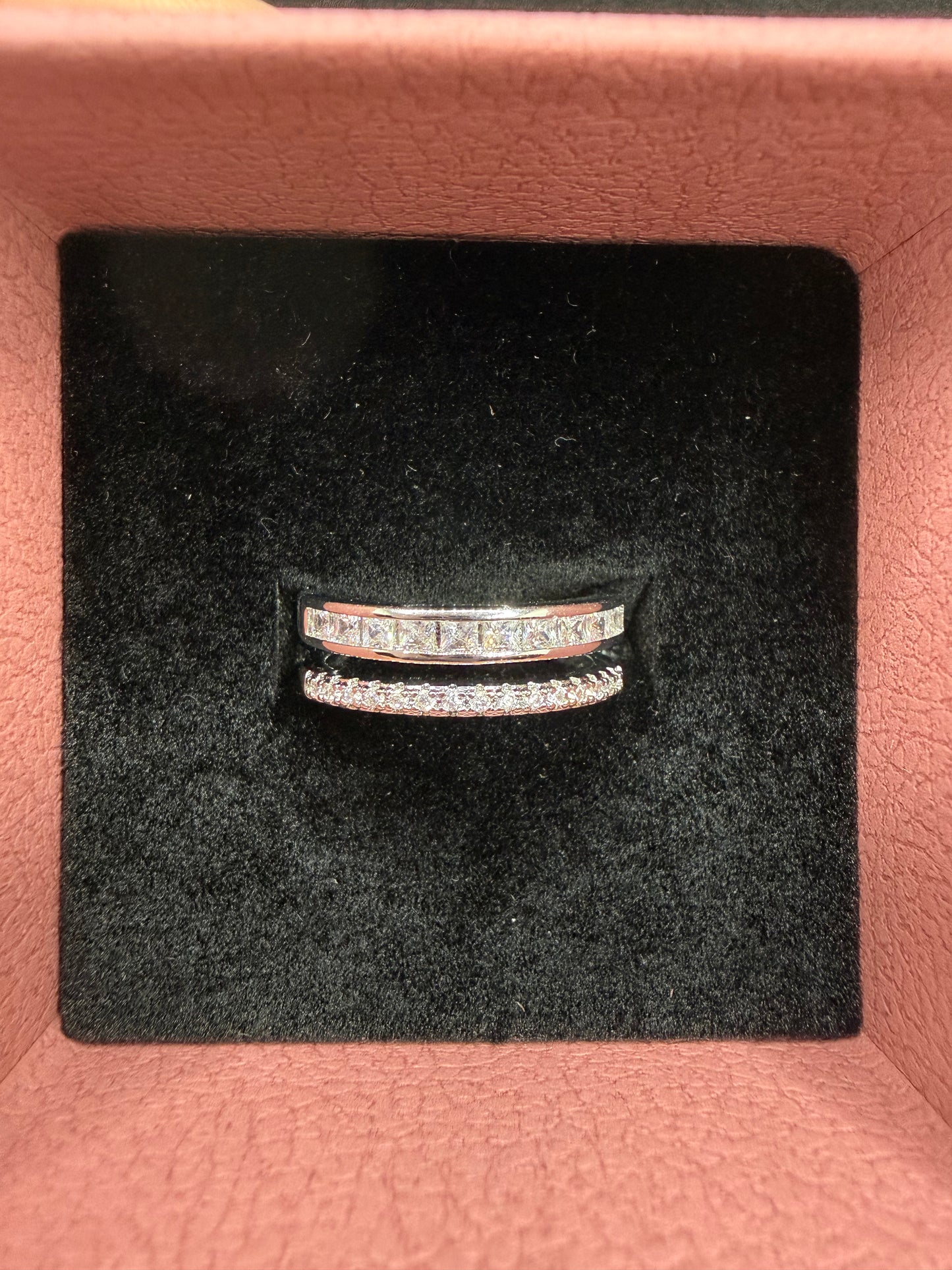 Double Band Eternity Ring