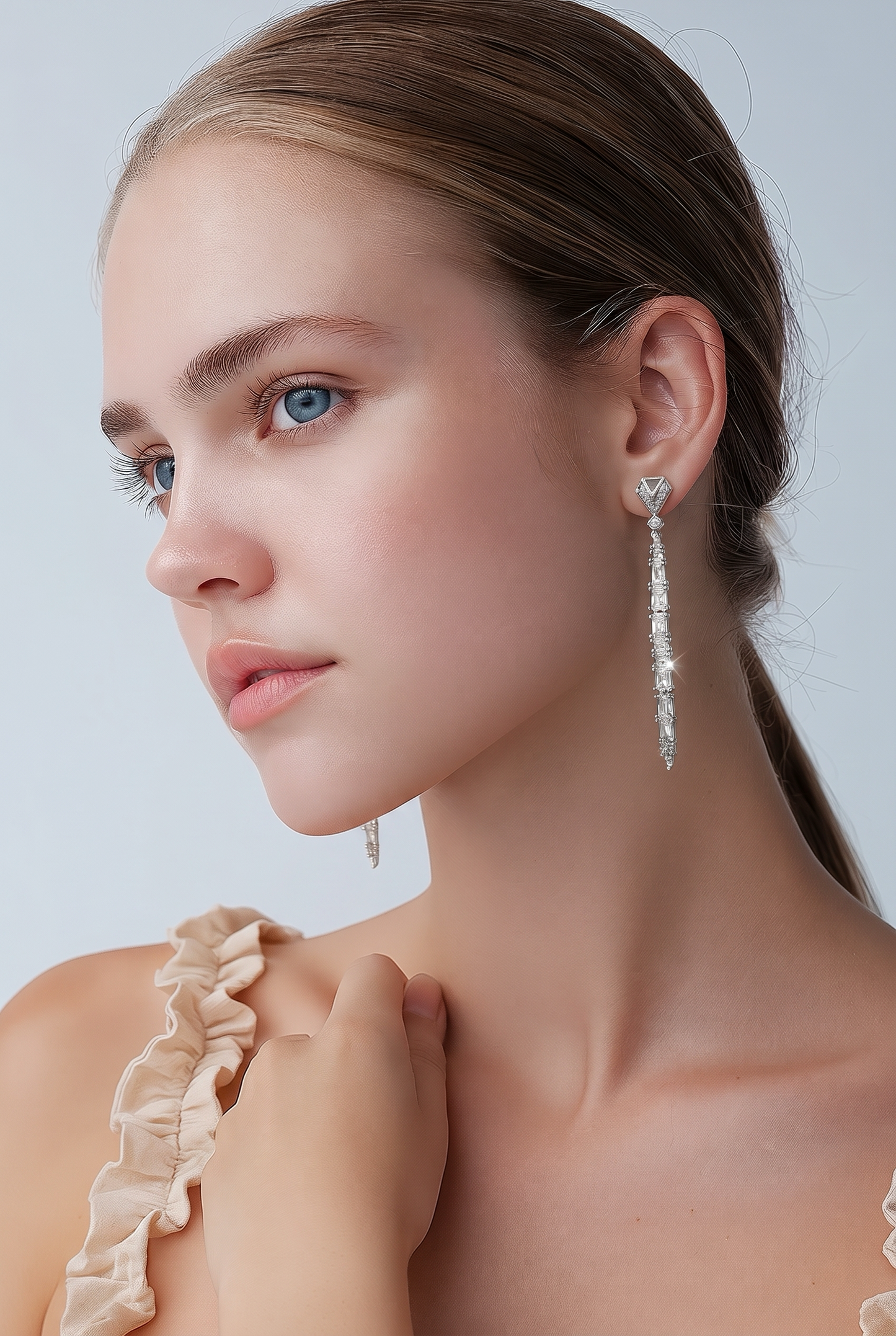 Boucles d'oreilles pendantes Lyra