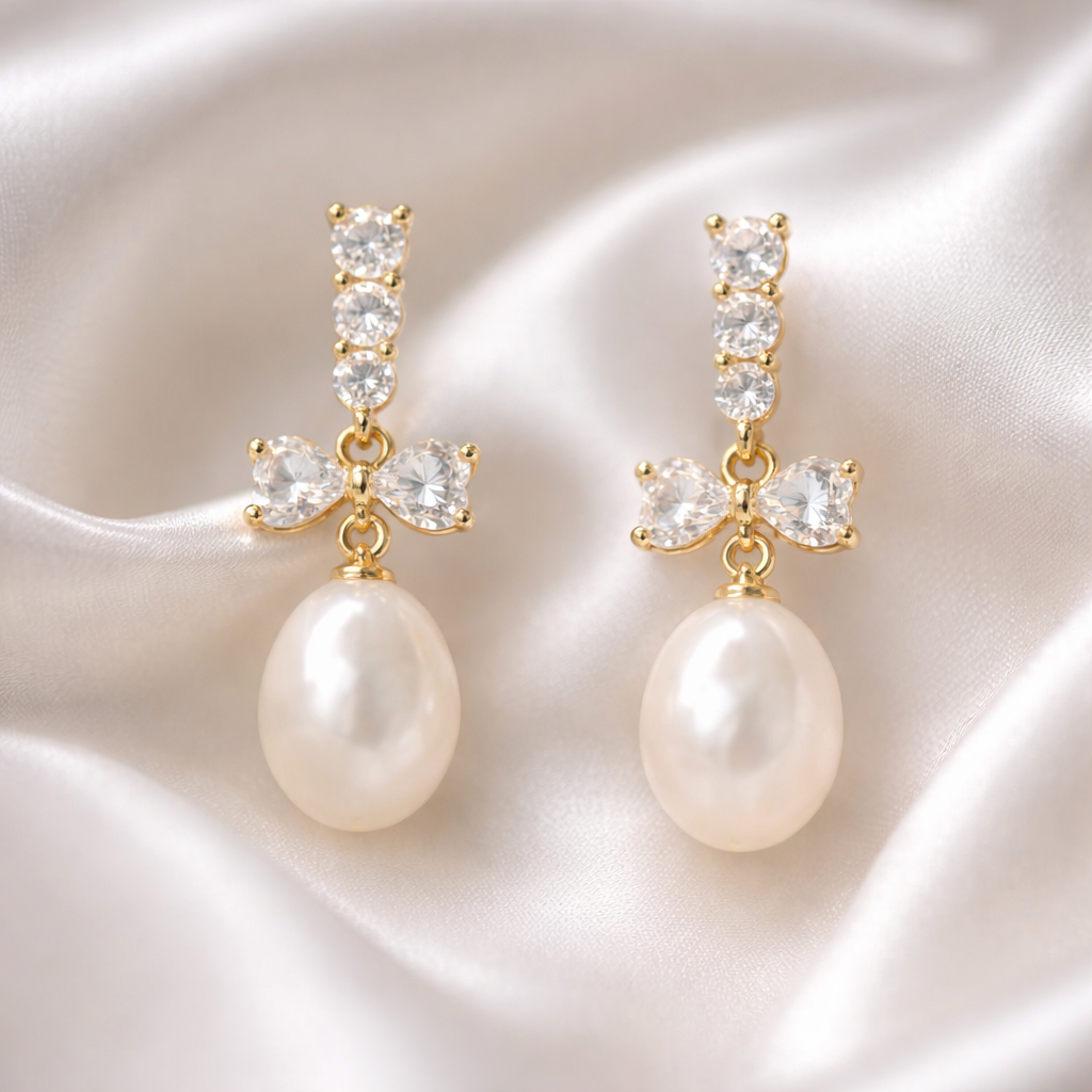 Mila Pearl Earrings