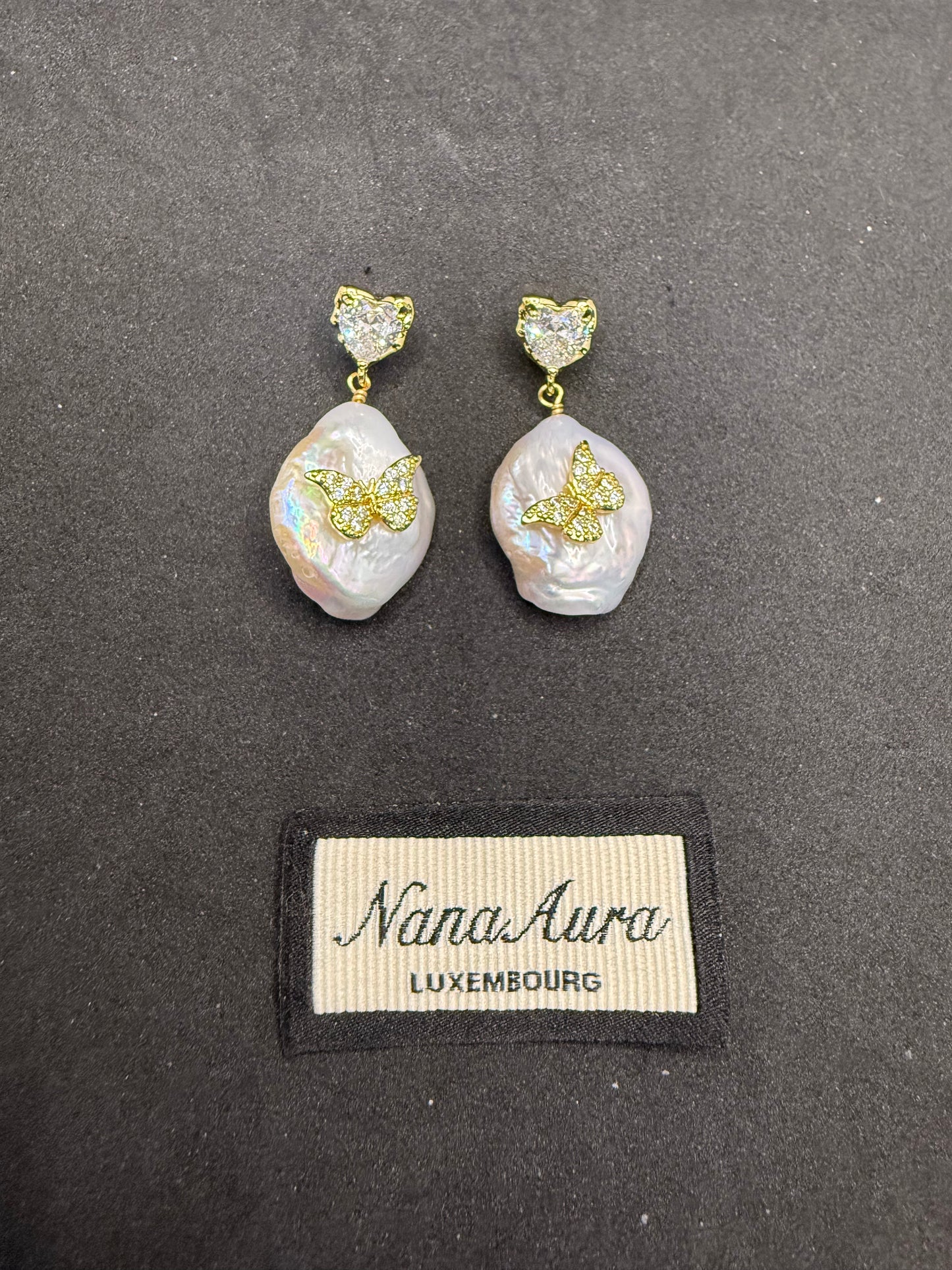 Aria Butterfly Earrings