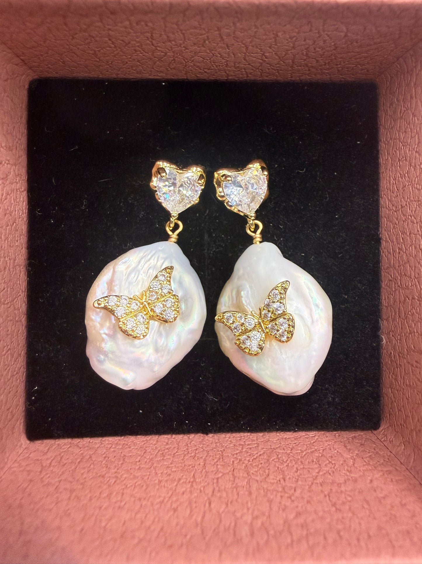Aria Butterfly Earrings