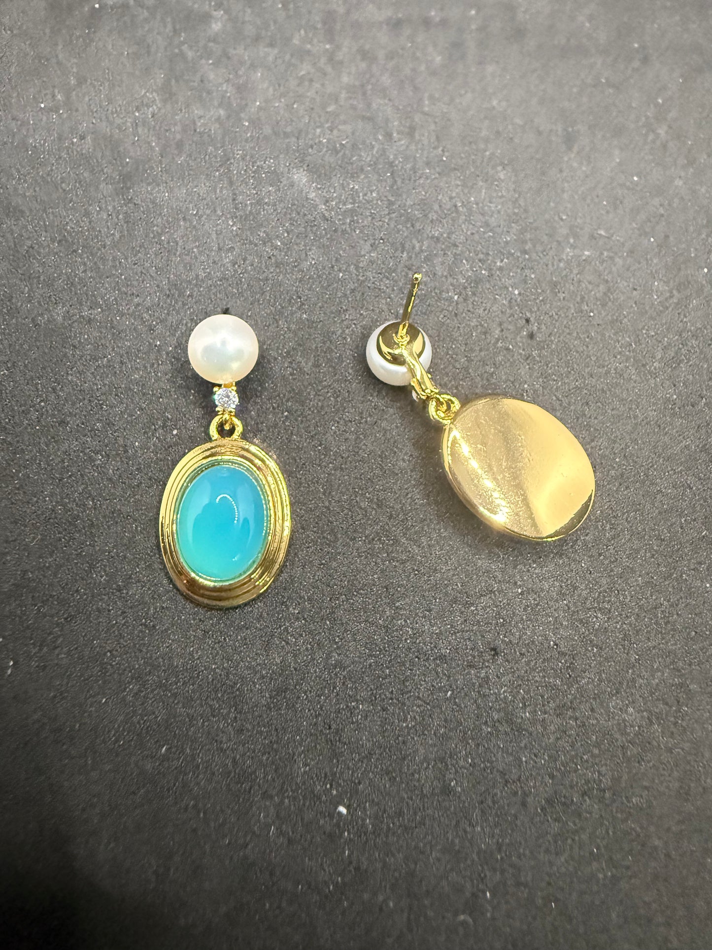 Aura Agate Earrings