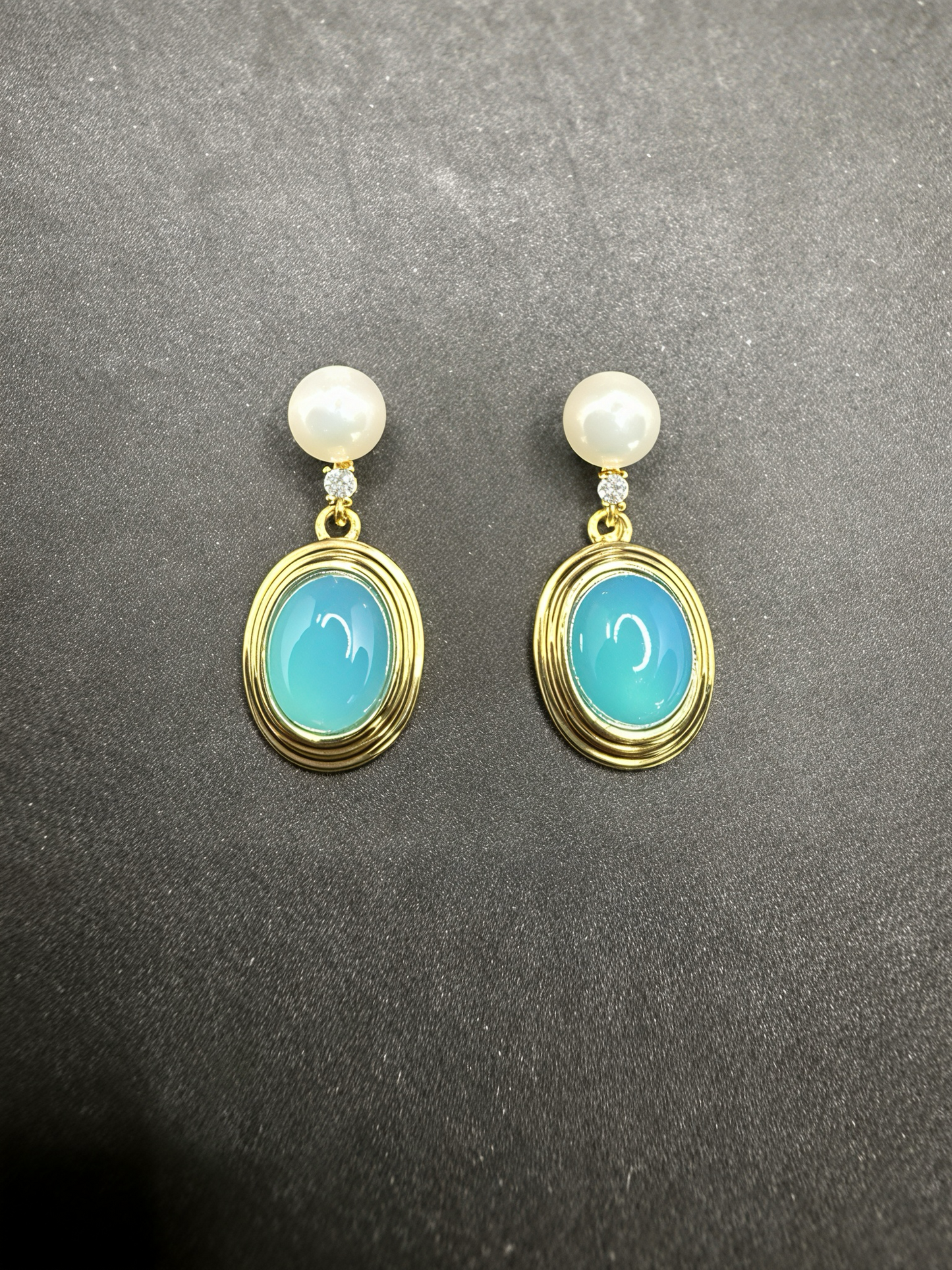 Aura Agate Earrings