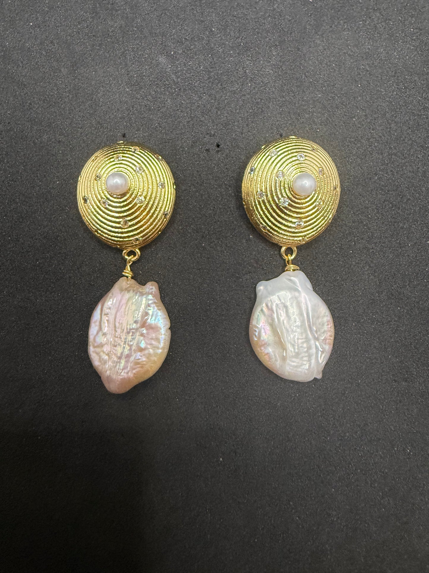 Lila Baroque Earrings