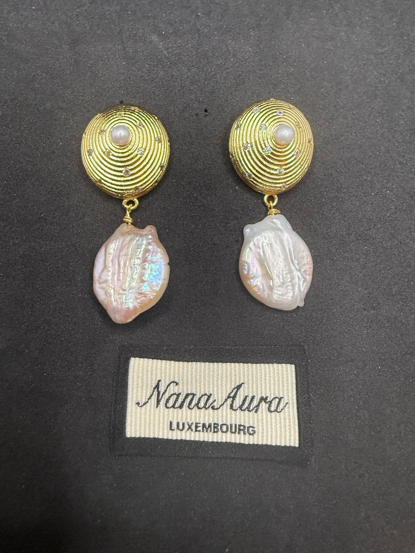 Lila Baroque Earrings