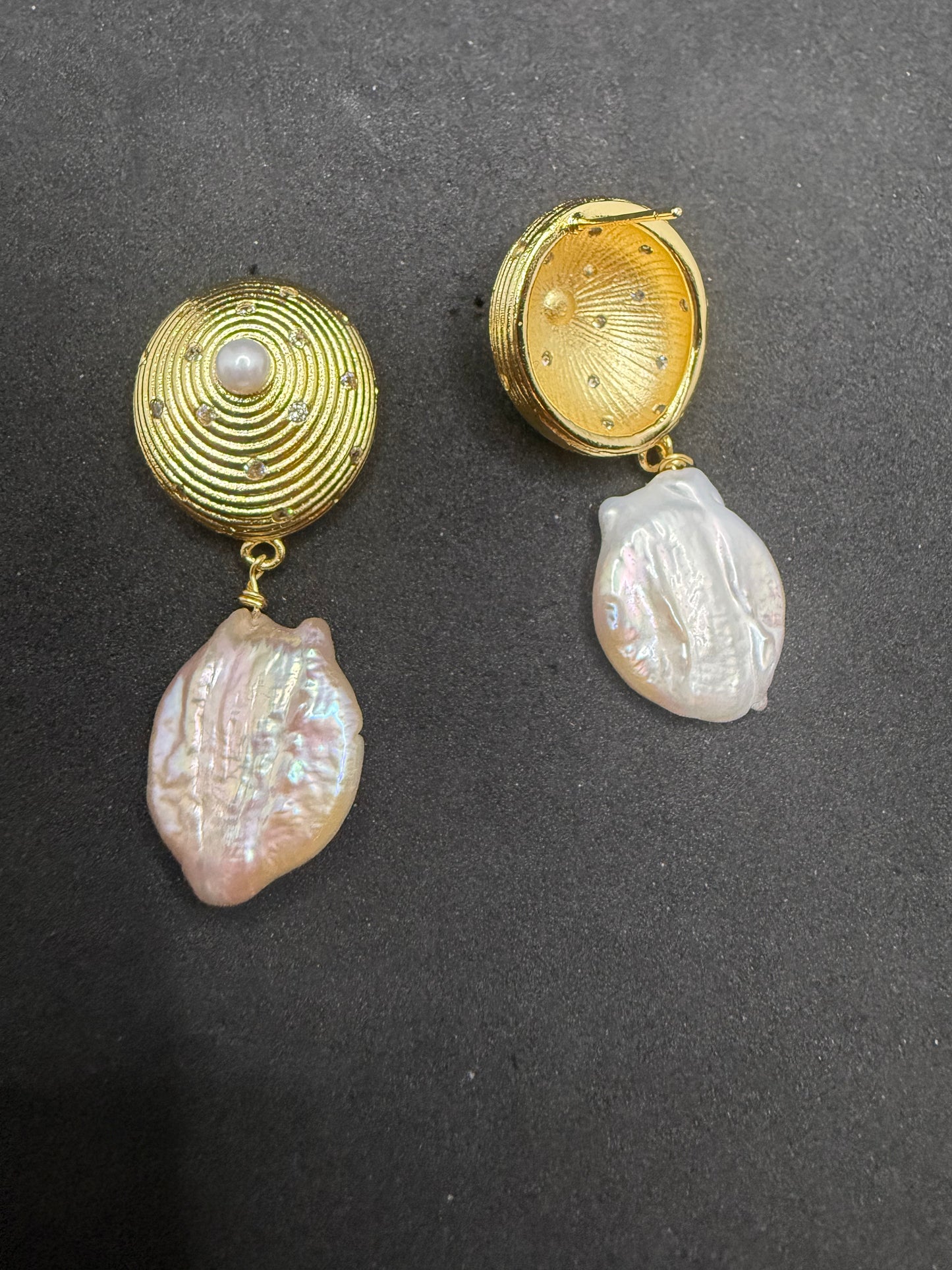 Lila Baroque Earrings