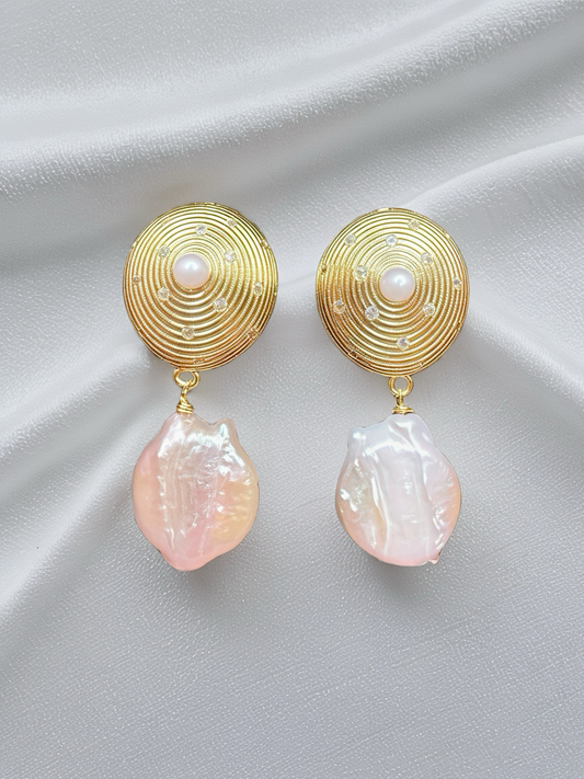 Lila Baroque Earrings
