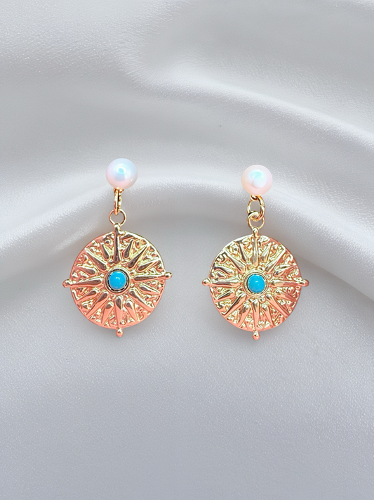 Solis Turquoise Earrings