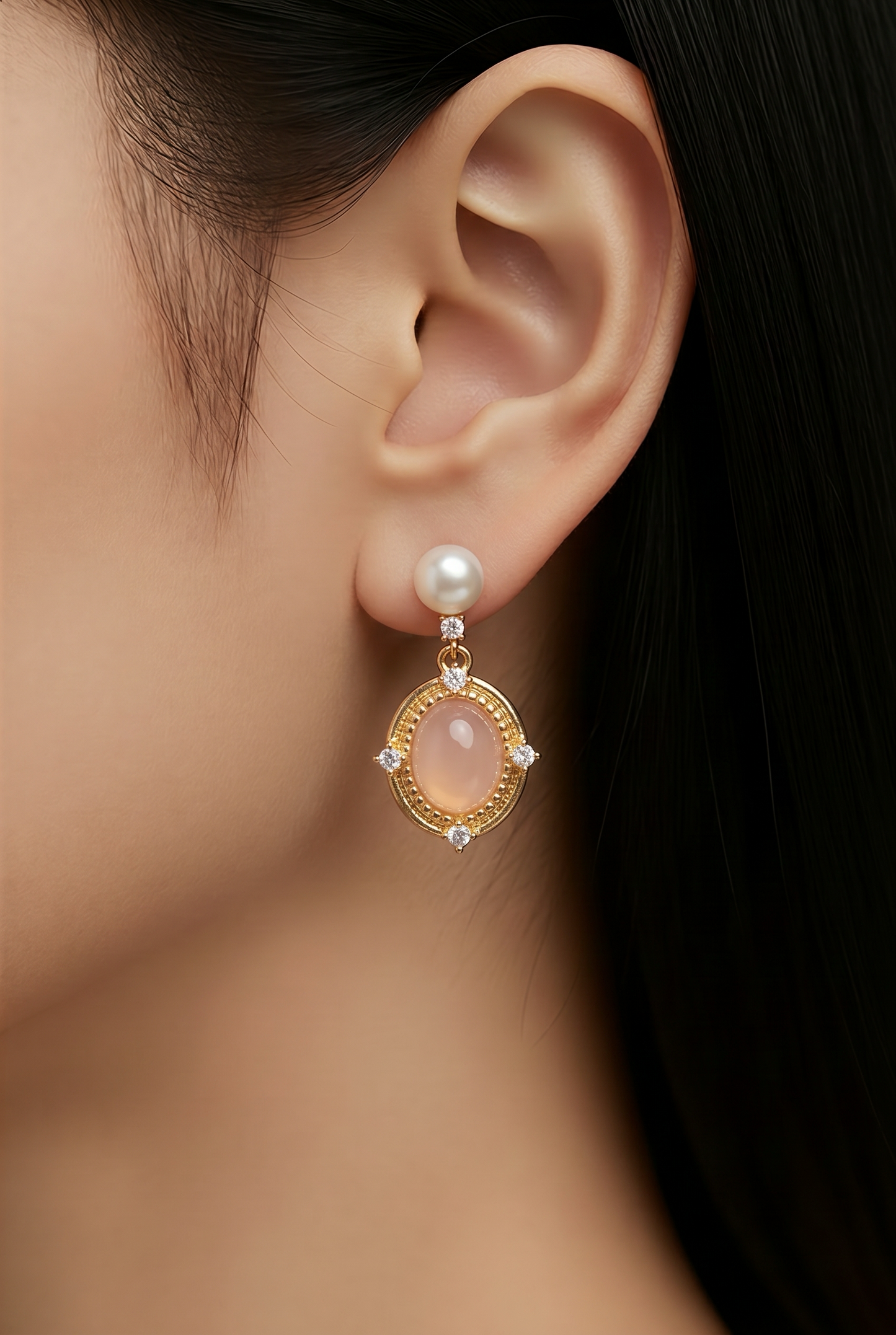 Elowen Agate Earrings