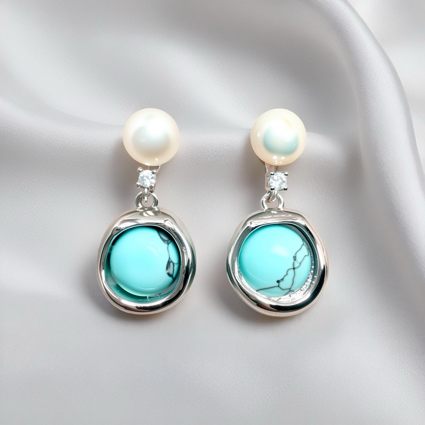 Ocean Whisper Earrings
 - Multicolor